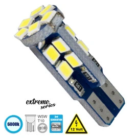 GloboStar® 81103 Λάμπα Αυτοκίνητου T10 W5W 3rd Gen CanBus Extreme Series LED 22 SMD 2835 4W 600lm 360° DC 12V IP20 6000K GloboStar® 81103 Λάμπα Αυτοκίνητου T10 W5W 3rd Gen CanBus Extreme Series LED 22 SMD 2835 4W 600lm 360° DC 12V IP20 6000K