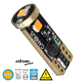 GloboStar® 81117 Λάμπα Αυτοκίνητου T10 W5W 3rd Gen CanBus Extreme Series LED 3SMD 3030 3W 360lm 360° DC 12V IP20 Πορτοκαλί GloboStar® 81117 Λάμπα Αυτοκίνητου T10 W5W 3rd Gen CanBus Extreme Series LED 3SMD 3030 3W 360lm 360° DC 12V IP20 Πορτοκαλί