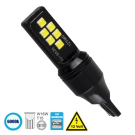 GloboStar® 81133 Λάμπα Αυτοκίνητου T15 W16W 2nd Gen CanBus Series LED 12 SMD 3030 8W 1200lm 360° DC 12V IP20 6000K GloboStar® 81133 Λάμπα Αυτοκίνητου T15 W16W 2nd Gen CanBus Series LED 12 SMD 3030 8W 1200lm 360° DC 12V IP20 6000K