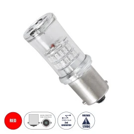 GloboStar® 81227 Λάμπα αυτοκινήτου & μοτοσυκλέτας LED 1156 - BA15S - P21W 2rd Generation Can-Bus Series 48xSMD4014 3W 430lm 360° - DC 12-16V IP20 - Φ2 x Υ5cm - Κόκκινο - 2 Χρόνια Εγγύηση GloboStar® 81227 Λάμπα αυτοκινήτου & μοτοσυκλέτας LED 1156 - BA15S - P21W 2rd Generation Can-Bus Series 48xSMD4014 3W 430lm 360° - DC 12-16V IP20 - Φ2 x Υ5cm - Κόκκινο - 2 Χρόνια Εγγύηση