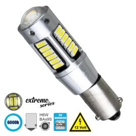 GloboStar® 81299 Λάμπα Αυτοκίνητου BAx9S - H6W 3rd Gen Can-Bus Extreme Series LED 30 SMD 4014 6W 900lm 360° DC 12V IP20 Ψυχρό Λευκό 6000K GloboStar® 81299 Λάμπα Αυτοκίνητου BAx9S - H6W 3rd Gen Can-Bus Extreme Series LED 30 SMD 4014 6W 900lm 360° DC 12V IP20 Ψυχρό Λευκό 6000K