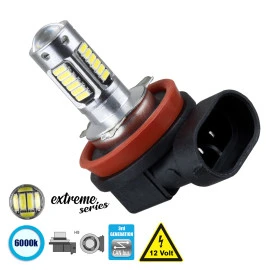 GloboStar® 81415 Λάμπα Αυτοκίνητου H8 3rd Generation Can-Bus Extreme Series LED 30 SMD 4014 6W 900lm 360° DC 12V IP20 Ψυχρό Λευκό 6000K GloboStar® 81415 Λάμπα Αυτοκίνητου H8 3rd Generation Can-Bus Extreme Series LED 30 SMD 4014 6W 900lm 360° DC 12V IP20 Ψυχρό Λευκό 6000K