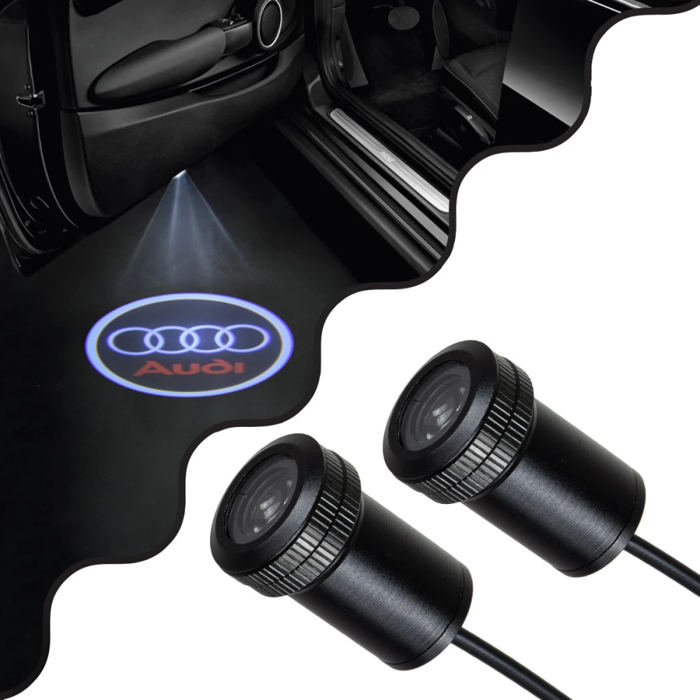 GloboStar® 81602 AUDI Ghost Car Brand Logo Projector LED CREE XHP35 3W 240lm 120° DC 12V IP20 6000K GloboStar® 81602 AUDI Ghost Car Brand Logo Projector LED CREE XHP35 3W 240lm 120° DC 12V IP20 6000K