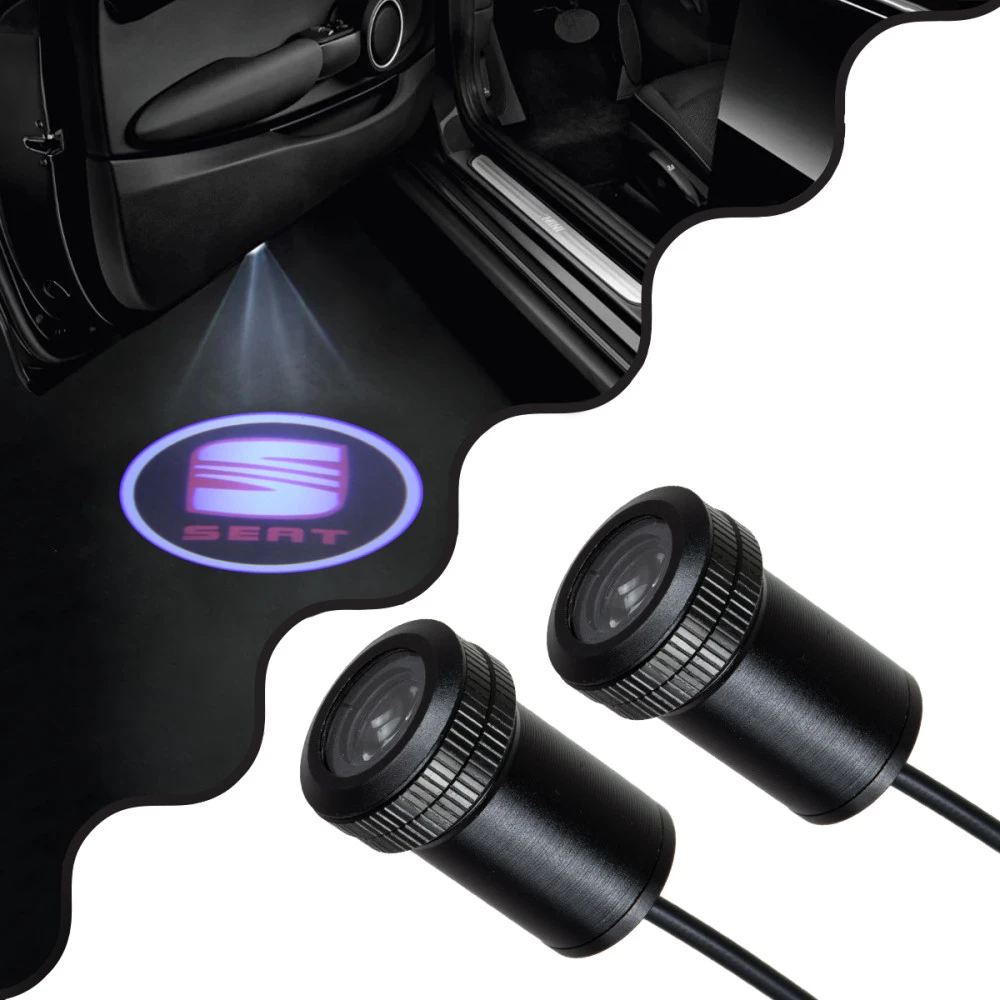 GloboStar® 81621 SEAT Ghost Car Brand Logo Projector LED CREE XHP35 3W 240lm 120° DC 12V IP20 6000K GloboStar® 81621 SEAT Ghost Car Brand Logo Projector LED CREE XHP35 3W 240lm 120° DC 12V IP20 6000K