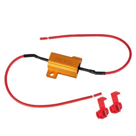 GloboStar® 81642 βατική αντίσταση ακύρωσης ένδειξης βλάβης Can-Bus 25W 8 Ohm GloboStar® 81642 βατική αντίσταση ακύρωσης ένδειξης βλάβης Can-Bus 25W 8 Ohm