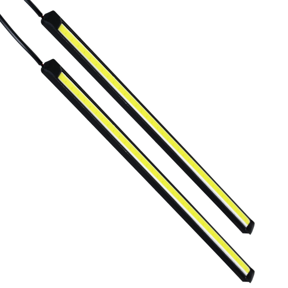 GloboStar® 81721 Σετ 2 μπάρες αλουμινίου DRL LED CREE COB 6W 600lm 120° DC 12V αδιάβροχες IP65 ψυχρό λευκό 6000K GloboStar® 81721 Σετ 2 μπάρες αλουμινίου DRL LED CREE COB 6W 600lm 120° DC 12V αδιάβροχες IP65 ψυχρό λευκό 6000K
