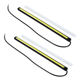 GloboStar® 81721 Σετ 2 μπάρες αλουμινίου DRL LED CREE COB 6W 600lm 120° DC 12V αδιάβροχες IP65 ψυχρό λευκό 6000K GloboStar® 81721 Σετ 2 μπάρες αλουμινίου DRL LED CREE COB 6W 600lm 120° DC 12V αδιάβροχες IP65 ψυχρό λευκό 6000K