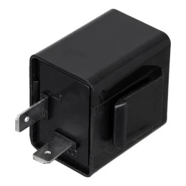 GloboStar® 81741 Flasher for LED - Ρελέ με 2 Pin για λαμπτήρες LED φλας DC 12V από 0.1W έως 150W GloboStar® 81741 Flasher for LED - Ρελέ με 2 Pin για λαμπτήρες LED φλας DC 12V από 0.1W έως 150W