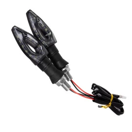 GloboStar® 81752 ΣΕΤ 2 x Φλάς Μοτοσυκλέτας Universal Arrow LED SMD 5050 5W DC 12V Πορτοκαλί Αδιάβροχα IP65 GloboStar® 81752 ΣΕΤ 2 x Φλάς Μοτοσυκλέτας Universal Arrow LED SMD 5050 5W DC 12V Πορτοκαλί Αδιάβροχα IP65