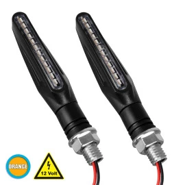 GloboStar® 81754 ΣΕΤ 2 x Φλάς Μοτοσυκλέτας Universal Line LED SMD 5050 5W DC 12V με Τρεχούμενο Εφέ Φωτισμού Πορτοκαλί Αδιάβροχα IP65 GloboStar® 81754 ΣΕΤ 2 x Φλάς Μοτοσυκλέτας Universal Line LED SMD 5050 5W DC 12V με Τρεχούμενο Εφέ Φωτισμού Πορτοκαλί Αδιάβροχα IP65