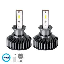 GloboStar® 82021 H3 F2 Line KIT Βασικού Φωτισμού Αυτοκινήτου & Φορτηγού 3rd Gen Can-Bus Series LED CREE CXB COB 100W 14000lm DC 9-32V Αδιάβροχο IP66 6000K GloboStar® 82021 H3 F2 Line KIT Βασικού Φωτισμού Αυτοκινήτου & Φορτηγού 3rd Gen Can-Bus Series LED CREE CXB COB 100W 14000lm DC 9-32V Αδιάβροχο IP66 6000K