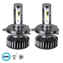 GloboStar® 82022 H4 F2 Line KIT Βασικού Φωτισμού Αυτοκινήτου & Φορτηγού 3rd Generation Can-Bus Series LED CREE CXB COB 150W 21000lm DC 9-32V Αδιάβροχο IP66 Ψυχρό Λευκό 6000K GloboStar® 82022 H4 F2 Line KIT Βασικού Φωτισμού Αυτοκινήτου & Φορτηγού 3rd Generation Can-Bus Series LED CREE CXB COB 150W 21000lm DC 9-32V Αδιάβροχο IP66 Ψυχρό Λευκό 6000K