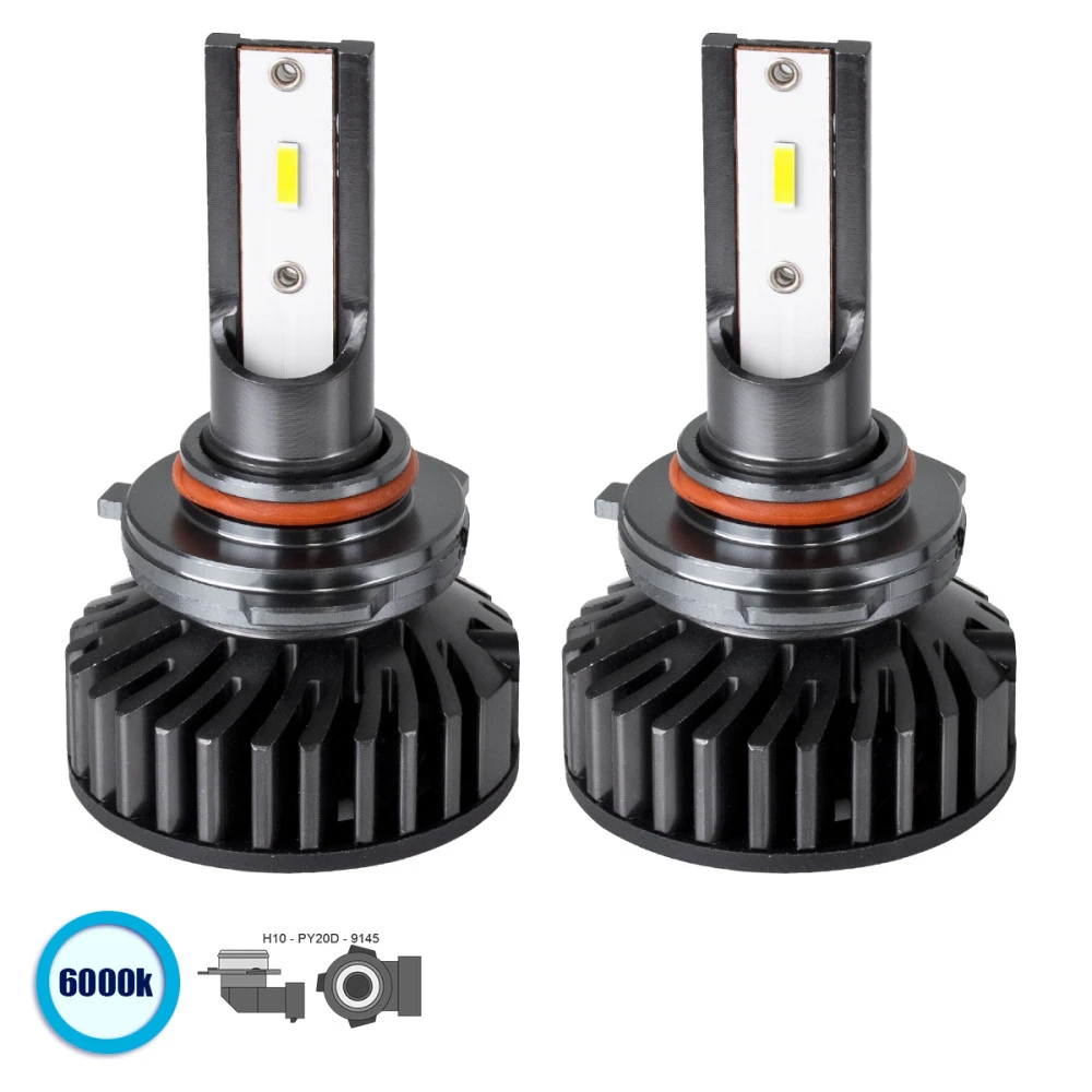 GloboStar® 82026 H10 F2 Line KIT Βασικού Φωτισμού Αυτοκινήτου & Φορτηγού 3rd Generation Can-Bus Series LED CREE CXB COB 30/60W 7000lm DC 12V Αδιάβροχο IP65 Ψυχρό Λευκό 6000K GloboStar® 82026 H10 F2 Line KIT Βασικού Φωτισμού Αυτοκινήτου & Φορτηγού 3rd Generation Can-Bus Series LED CREE CXB COB 30/60W 7000lm DC 12V Αδιάβροχο IP65 Ψυχρό Λευκό 6000K