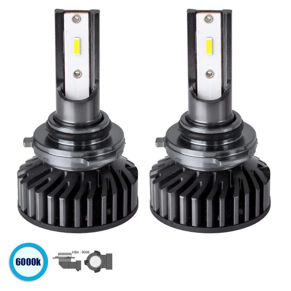 GloboStar® HB4 9006 F2 Line KIT Βασικού Φωτισμού Αυτοκινήτου & Φορτηγού 3rd Gen Can-Bus LED CREE CXB COB 100W 14000lm DC 9-32V Αδιάβροχο IP66 Ψυχρό Λευκό 6000K GloboStar® HB4 9006 F2 Line KIT Βασικού Φωτισμού Αυτοκινήτου & Φορτηγού 3rd Gen Can-Bus LED CREE CXB COB 100W 14000lm DC 9-32V Αδιάβροχο IP66 Ψυχρό Λευκό 6000K