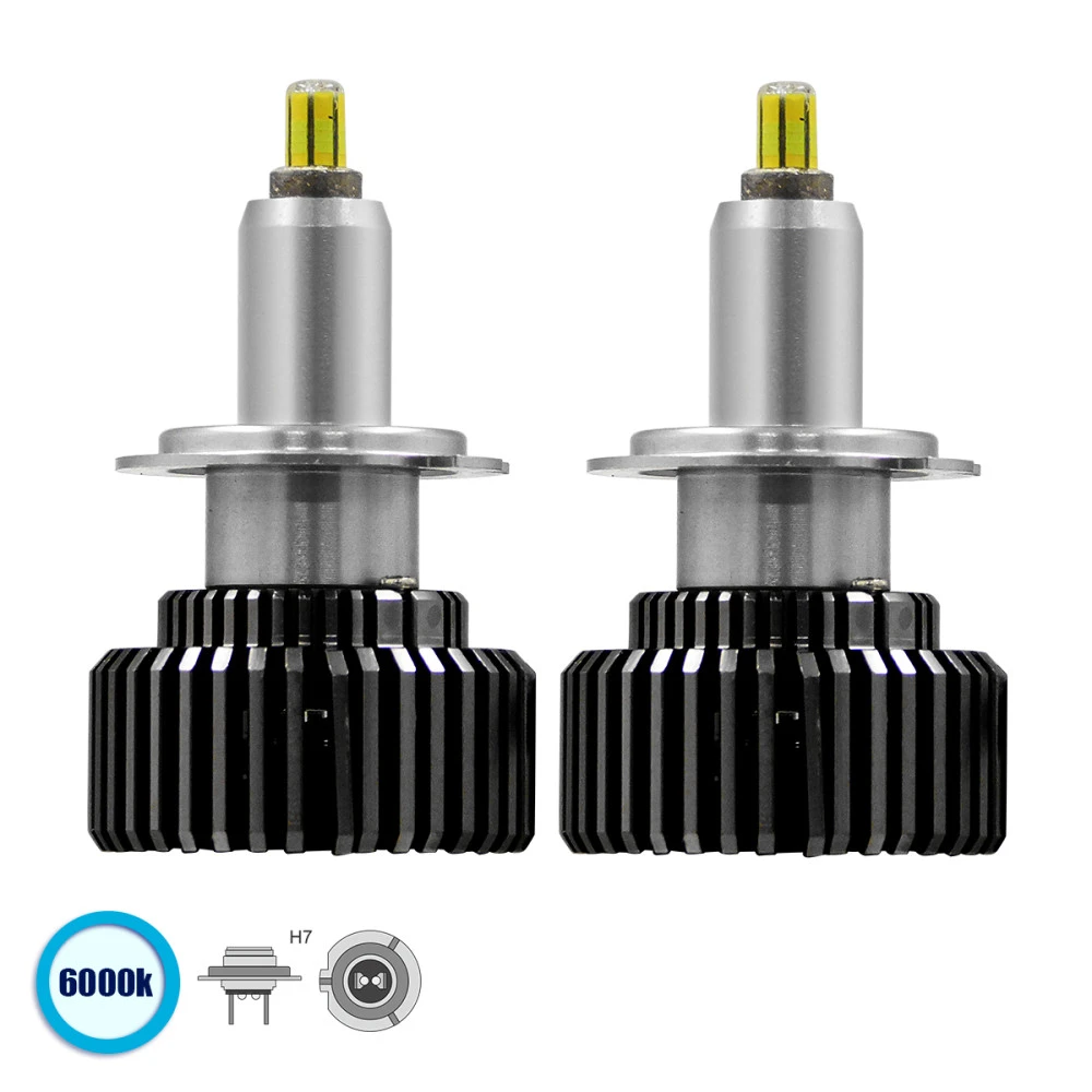 GloboStar H7 360° KIT Βασικού Φωτισμού Αυτοκινήτου-Φορτηγού 3rd Gen CanBus LED CREE CXB COB 120W 16800lm DC 9-32V Αδιάβροχο IP66 Ψυχρό Λευκό 6000K GloboStar H7 360° KIT Βασικού Φωτισμού Αυτοκινήτου-Φορτηγού 3rd Gen CanBus LED CREE CXB COB 120W 16800lm DC 9-32V Αδιάβροχο IP66 Ψυχρό Λευκό 6000K