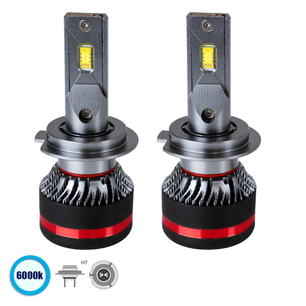 GloboStar H7 HL Line KIT Βασικού Φωτισμού Αυτοκινήτου-Φορτηγού 3rd Gen CanBus LED CREE CXB COB 100W 24000lm DC 9-32V Αδιάβροχο IP67 Ψυχρό Λευκό 6000K GloboStar H7 HL Line KIT Βασικού Φωτισμού Αυτοκινήτου-Φορτηγού 3rd Gen CanBus LED CREE CXB COB 100W 24000lm DC 9-32V Αδιάβροχο IP67 Ψυχρό Λευκό 6000K