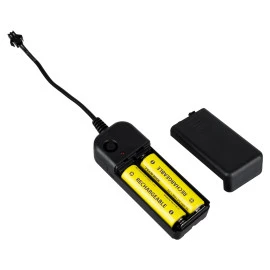 GloboStar® 82221 φορητός ελεγκτής τροφοδοσίας - τροφοδοτικό για TUBE 360° Degree διακοσμητική EL-Wire Neon αυτοκινήτου κορδόνι με μπαταρίες 2xAA GloboStar® 82221 φορητός ελεγκτής τροφοδοσίας - τροφοδοτικό για TUBE 360° Degree διακοσμητική EL-Wire Neon αυτοκινήτου κορδόνι με μπαταρίες 2xAA