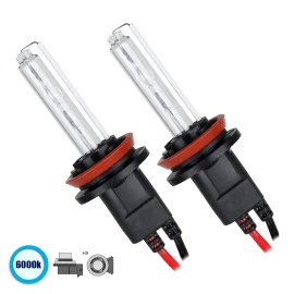 GloboStar® 84005 H9 ΣΕΤ 2 x Λάμπες Βασικού Φωτισμού Αυτοκινήτου & Μοτοσυκλέτας Xenon HID 70W 6400lm IP20 Ψυχρό Λευκό 6000K GloboStar® 84005 H9 ΣΕΤ 2 x Λάμπες Βασικού Φωτισμού Αυτοκινήτου & Μοτοσυκλέτας Xenon HID 70W 6400lm IP20 Ψυχρό Λευκό 6000K