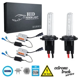 GloboStar H7 XCB Line KIT Βασικού Φωτισμού Φορτηγού 3rd Gen Can-Bus Extreme Truck Series XENON 110W 10350lm DC 24V Αδιάβροχο IP65 Ψυχρό Λευκό 6000K GloboStar H7 XCB Line KIT Βασικού Φωτισμού Φορτηγού 3rd Gen Can-Bus Extreme Truck Series XENON 110W 10350lm DC 24V Αδιάβροχο IP65 Ψυχρό Λευκό 6000K