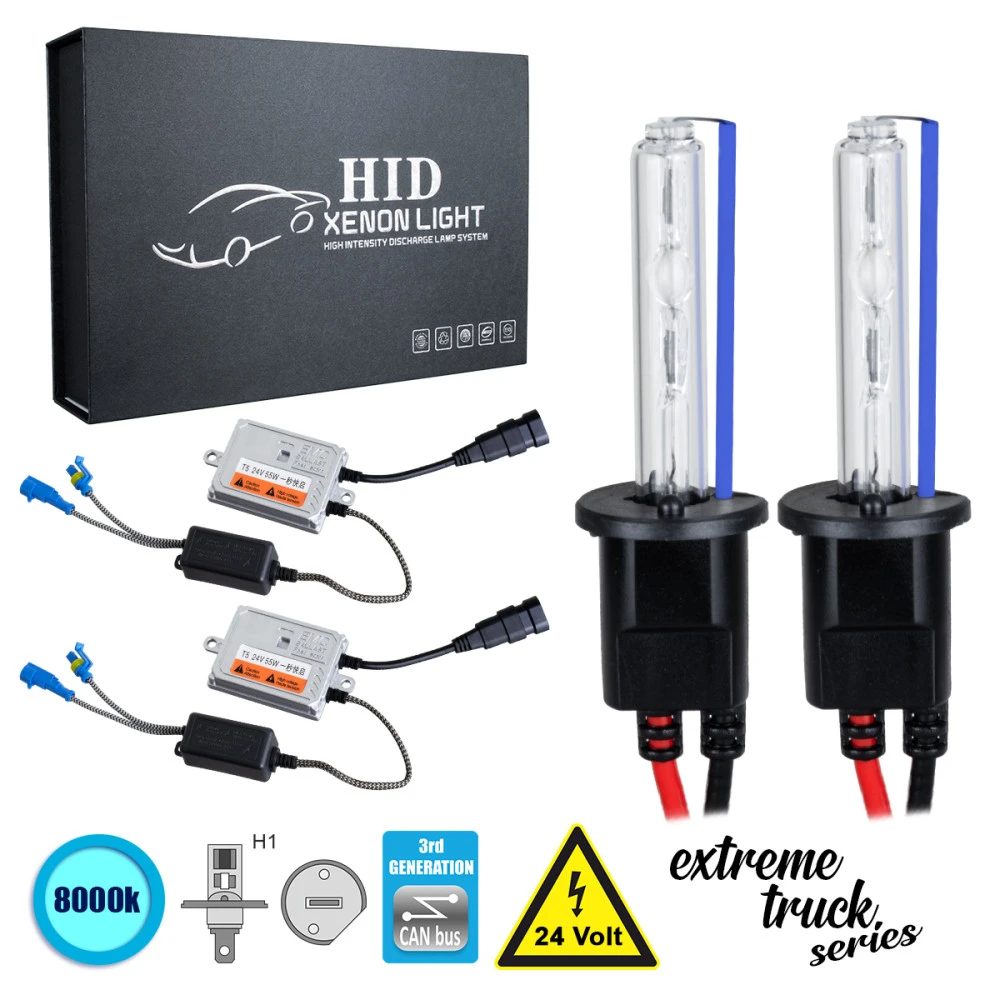 GloboStar H1 XCB Line KIT Βασικού Φωτισμού Φορτηγού 3rd Generation Can-Bus Extreme Truck Series XENON 110W 10350lm DC 24V Αδιάβροχο IP65 Ψυχρό Λευκό 8000K GloboStar H1 XCB Line KIT Βασικού Φωτισμού Φορτηγού 3rd Generation Can-Bus Extreme Truck Series XENON 110W 10350lm DC 24V Αδιάβροχο IP65 Ψυχρό Λευκό 8000K