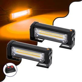 GloboStar® 85027 PRO Series ΣΕΤ 2 x Μπάρες Σήμανσης Οχήματος Οδικής Βοήθειας με 13 Προγραμμάτων Φωτισμού LED CREE CXB COB 18W DC 10-30V Αδιάβροχο IP65 Πορτοκαλί GloboStar® 85027 PRO Series ΣΕΤ 2 x Μπάρες Σήμανσης Οχήματος Οδικής Βοήθειας με 13 Προγραμμάτων Φωτισμού LED CREE CXB COB 18W DC 10-30V Αδιάβροχο IP65 Πορτοκαλί