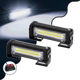 GloboStar® 85028 PRO Series ΣΕΤ 2 x Μπάρες Σήμανσης Οχήματος Ασθενοφόρου με 13 Προγραμμάτων Φωτισμού LED CREE CXB COB 18W DC 10-30V Αδιάβροχο IP65 Ψυχρό Λευκό 6000K GloboStar® 85028 PRO Series ΣΕΤ 2 x Μπάρες Σήμανσης Οχήματος Ασθενοφόρου με 13 Προγραμμάτων Φωτισμού LED CREE CXB COB 18W DC 10-30V Αδιάβροχο IP65 Ψυχρό Λευκό 6000K