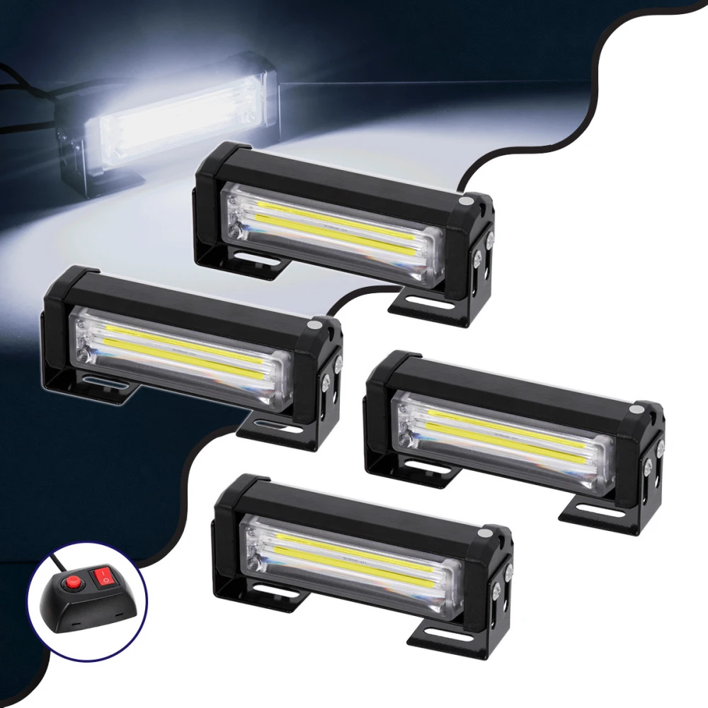 GloboStar® 85034 PRO Series ΣΕΤ 4 x Μπάρες Σήμανσης Οχήματος Ασθενοφόρου με 13 Προγραμμάτων Φωτισμού LED CREE CXB COB 36W DC 10-30V Αδιάβροχο IP65 Ψυχρό Λευκό 6000K GloboStar® 85034 PRO Series ΣΕΤ 4 x Μπάρες Σήμανσης Οχήματος Ασθενοφόρου με 13 Προγραμμάτων Φωτισμού LED CREE CXB COB 36W DC 10-30V Αδιάβροχο IP65 Ψυχρό Λευκό 6000K