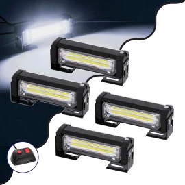 GloboStar® 85034 PRO Series ΣΕΤ 4 x Μπάρες Σήμανσης Οχήματος Ασθενοφόρου με 13 Προγραμμάτων Φωτισμού LED CREE CXB COB 36W DC 10-30V Αδιάβροχο IP65 Ψυχρό Λευκό 6000K GloboStar® 85034 PRO Series ΣΕΤ 4 x Μπάρες Σήμανσης Οχήματος Ασθενοφόρου με 13 Προγραμμάτων Φωτισμού LED CREE CXB COB 36W DC 10-30V Αδιάβροχο IP65 Ψυχρό Λευκό 6000K