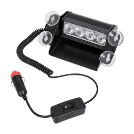 GloboStar® 85104 PRO Series Μπάρα Σήμανσης με Βεντούζες Στήριξης για Παρμπρίζ Οχήματος Ασθενοφόρου με 9 Προγραμμάτων Φωτισμού STROBE LED SMD 4W DC 10-30V IP20 Ψυχρό Λευκό 6000K GloboStar® 85104 PRO Series Μπάρα Σήμανσης με Βεντούζες Στήριξης για Παρμπρίζ Οχήματος Ασθενοφόρου με 9 Προγραμμάτων Φωτισμού STROBE LED SMD 4W DC 10-30V IP20 Ψυχρό Λευκό 6000K