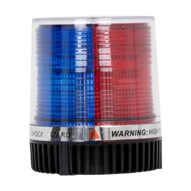 GloboStar® 85155 PRO Series φάρος σήμανσης οχήματος αστυνομίας για αυτοκίνητα & φορτηγά STROBE LED 10W DC 12-24V αδιάβροχος IP65 μπλε & κόκκινο GloboStar® 85155 PRO Series φάρος σήμανσης οχήματος αστυνομίας για αυτοκίνητα & φορτηγά STROBE LED 10W DC 12-24V αδιάβροχος IP65 μπλε & κόκκινο
