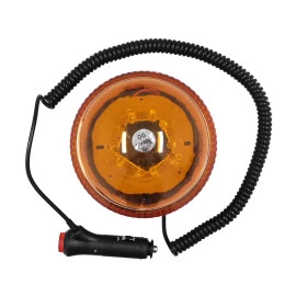 GloboStar® 85159 PRO Series Φάρος Σήμανσης Οχήματος Οδικής Βοήθείας με 6 Προγραμμάτων Φωτισμού STROBE LED 20W DC 10-30V Αδιάβροχος IP65 Πορτοκαλί