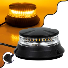 GloboStar® 85171 PRO Series Φάρος Σήμανσης Οχήματος Οδικής Βοήθείας 6 Προγραμμάτων Φωτισμού STROBE LED SMD 3030 48W DC 10-30V Αδιάβροχος IP66 Πορτοκαλί GloboStar® 85171 PRO Series Φάρος Σήμανσης Οχήματος Οδικής Βοήθείας 6 Προγραμμάτων Φωτισμού STROBE LED SMD 3030 48W DC 10-30V Αδιάβροχος IP66 Πορτοκαλί