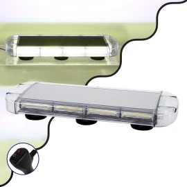 GloboStar® 85184 PRO Series Φάρος Σήμανσης Οχήματος Ασθενοφόρου με 6 Προγραμμάτων Φωτισμού STROBE LED COB 100W DC 10-30V Αδιάβροχος IP66 Ψυχρό Λευκό 6000K GloboStar® 85184 PRO Series Φάρος Σήμανσης Οχήματος Ασθενοφόρου με 6 Προγραμμάτων Φωτισμού STROBE LED COB 100W DC 10-30V Αδιάβροχος IP66 Ψυχρό Λευκό 6000K