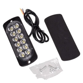 GloboStar® 85263 PRO Series Μπάρα Σήμανσης Οχήματος Ασθενοφόρου με Φωτισμού STROBE LED SMD 3030 12W DC 12-24V Αδιάβροχη IP65 Ψυχρό Λευκό 6000K GloboStar® 85263 PRO Series Μπάρα Σήμανσης Οχήματος Ασθενοφόρου με Φωτισμού STROBE LED SMD 3030 12W DC 12-24V Αδιάβροχη IP65 Ψυχρό Λευκό 6000K