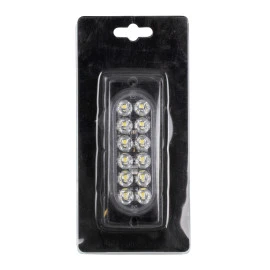 GloboStar® 85263 PRO Series Μπάρα Σήμανσης Οχήματος Ασθενοφόρου με Φωτισμού STROBE LED SMD 3030 12W DC 12-24V Αδιάβροχη IP65 Ψυχρό Λευκό 6000K GloboStar® 85263 PRO Series Μπάρα Σήμανσης Οχήματος Ασθενοφόρου με Φωτισμού STROBE LED SMD 3030 12W DC 12-24V Αδιάβροχη IP65 Ψυχρό Λευκό 6000K