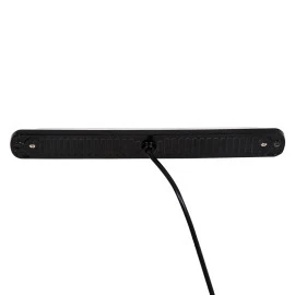 GloboStar® 85268 PRO Series Μπάρα Σήμανσης Οχήματος Αστυνομίας με 10 Προγραμμάτων Φωτισμού STROBE LED SMD 3030 15W DC 12-24V Αδιάβροχη IP65 Μπλε