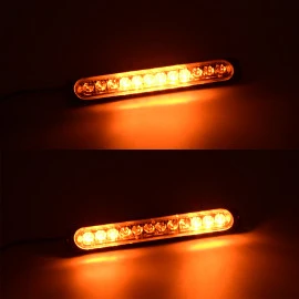 GloboStar® 85269 PRO Series Μπάρα Σήμανσης Οχήματος Οδικής Βοήθείας με 10 Προγραμμάτων Φωτισμού STROBE LED SMD 3030 15W DC 12-24V Αδιάβροχη IP65 Πορτοκαλί GloboStar® 85269 PRO Series Μπάρα Σήμανσης Οχήματος Οδικής Βοήθείας με 10 Προγραμμάτων Φωτισμού STROBE LED SMD 3030 15W DC 12-24V Αδιάβροχη IP65 Πορτοκαλί