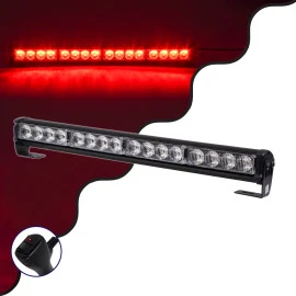 GloboStar® 85272 PRO Series Μπάρα Σήμανσης Οχήματος Πυροσβεστικής 16 Προγραμμάτων Φωτισμού STROBE LED SMD 3030 32W DC 10-30V Αδιάβροχη IP66 Κόκκινο GloboStar® 85272 PRO Series Μπάρα Σήμανσης Οχήματος Πυροσβεστικής 16 Προγραμμάτων Φωτισμού STROBE LED SMD 3030 32W DC 10-30V Αδιάβροχη IP66 Κόκκινο