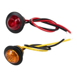 GloboStar® 85308 Πακέτο 10 τεμάχια φώτα όγκου για φορτηγά BULLET PIN LED SMD 5730 1W / Τεμ. 100lm DC 24V αδιάβροχα IP65 5x κόκκινα - 5x πορτοκαλί GloboStar® 85308 Πακέτο 10 τεμάχια φώτα όγκου για φορτηγά BULLET PIN LED SMD 5730 1W / Τεμ. 100lm DC 24V αδιάβροχα IP65 5x κόκκινα - 5x πορτοκαλί