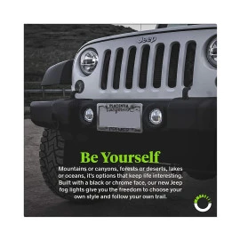 GloboStar® 85418 Σετ 2 x Προβολείς Ομίχλης JEEP WRANGLER - MERCEDES BENZ G CLASS - LAND ROVER DEFENDER - HAMMER H1-H2 - 4'' Ιντσών με Ring Light  Ψυχρό Λευκό 6000K GloboStar® 85418 Σετ 2 x Προβολείς Ομίχλης JEEP WRANGLER - MERCEDES BENZ G CLASS - LAND ROVER DEFENDER - HAMMER H1-H2 - 4'' Ιντσών με Ring Light  Ψυχρό Λευκό 6000K