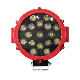 GloboStar® 85422 - Φώτα εργασίας για οχήματα και περονοφόρα - κλάρκ LED 45W DC 9-80V αδιάβροχο IP67 Μαύρο Κόκκινο  Ψυχρό Λευκό 6000K GloboStar® 85422 - Φώτα εργασίας για οχήματα και περονοφόρα - κλάρκ LED 45W DC 9-80V αδιάβροχο IP67 Μαύρο Κόκκινο  Ψυχρό Λευκό 6000K