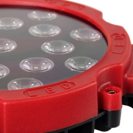 GloboStar® 85422 - Φώτα εργασίας για οχήματα και περονοφόρα - κλάρκ LED 45W DC 9-80V αδιάβροχο IP67 Μαύρο Κόκκινο  Ψυχρό Λευκό 6000K GloboStar® 85422 - Φώτα εργασίας για οχήματα και περονοφόρα - κλάρκ LED 45W DC 9-80V αδιάβροχο IP67 Μαύρο Κόκκινο  Ψυχρό Λευκό 6000K