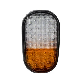 GloboStar® 85455 E57 Mark Σετ 2x φανάρια για TOYOTA & UNIVERSAL FORKLIFT βασικού φωτισμού για οχήματα Περονοφόρα - Κλάρκ με φλας LED 40W DC 10-80V αδιάβροχα IP6K9K πορτοκαλί & ψυχρό λευκό 6000K   GloboStar® 85455 E57 Mark Σετ 2x φανάρια για TOYOTA & UNIVERSAL FORKLIFT βασικού φωτισμού για οχήματα Περονοφόρα - Κλάρκ με φλας LED 40W DC 10-80V αδιάβροχα IP6K9K πορτοκαλί & ψυχρό λευκό 6000K