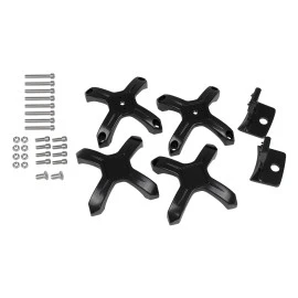 GloboStar® 85556 ΣΕΤ 2 Βάσεις Στήριξης για Μπάρες - Προβολάκια LED Rollbar JEEP BAR Holder - Brackets - 2.25" έως 3" Inches Universal GloboStar® 85556 ΣΕΤ 2 Βάσεις Στήριξης για Μπάρες - Προβολάκια LED Rollbar JEEP BAR Holder - Brackets - 2.25" έως 3" Inches Universal