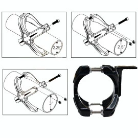 GloboStar® 85556 ΣΕΤ 2 Βάσεις Στήριξης για Μπάρες - Προβολάκια LED Rollbar JEEP BAR Holder - Brackets - 2.25" έως 3" Inches Universal GloboStar® 85556 ΣΕΤ 2 Βάσεις Στήριξης για Μπάρες - Προβολάκια LED Rollbar JEEP BAR Holder - Brackets - 2.25" έως 3" Inches Universal