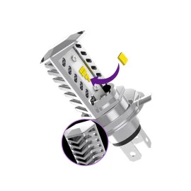 GloboStar® 85620 H4 Λάμπα Βασικού Φωτισμού Μοτοσυκλέτας LED CREE CXB COB 15W 1600lm DC 9-32V Αδιάβροχη IP65 Ψυχρό Λευκό 6000K GloboStar® 85620 H4 Λάμπα Βασικού Φωτισμού Μοτοσυκλέτας LED CREE CXB COB 15W 1600lm DC 9-32V Αδιάβροχη IP65 Ψυχρό Λευκό 6000K