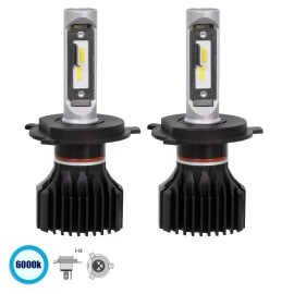 GloboStar H4 X1 Line KIT Βασικού Φωτισμού Αυτοκινήτου & Φορτηγού 3rd Gen CanBus LED CREE CXB 150W 21000lm DC 9-32V Αδιάβροχο IP66 Ψυχρό Λευκό 6000K GloboStar H4 X1 Line KIT Βασικού Φωτισμού Αυτοκινήτου & Φορτηγού 3rd Gen CanBus LED CREE CXB 150W 21000lm DC 9-32V Αδιάβροχο IP66 Ψυχρό Λευκό 6000K