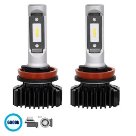 GloboStar H11 X1 Line KIT Βασικού Φωτισμού Αυτοκινήτου & Φορτηγού 3rd Gen CanBus LED CREE CXB 100W 14000lm DC 9-32V Αδιάβροχο IP66 Ψυχρό Λευκό 6000K GloboStar H11 X1 Line KIT Βασικού Φωτισμού Αυτοκινήτου & Φορτηγού 3rd Gen CanBus LED CREE CXB 100W 14000lm DC 9-32V Αδιάβροχο IP66 Ψυχρό Λευκό 6000K