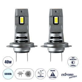 GloboStar® 85649 7S H7 KIT βασικού φωτισμού αυτοκινήτου & μοτοσυκλέτας 3rd Generation Can-Bus Extreme Series LED 7035 SMD 40W 7200lm DC 13.5-15V αδιάβροχο IP68 Ψυχρό Λευκό 6000K GloboStar® 85649 7S H7 KIT βασικού φωτισμού αυτοκινήτου & μοτοσυκλέτας 3rd Generation Can-Bus Extreme Series LED 7035 SMD 40W 7200lm DC 13.5-15V αδιάβροχο IP68 Ψυχρό Λευκό 6000K