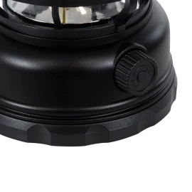 GloboStar® 85692 αυτόνομο επαναφορτιζόμενο φανάρι Camping LED 5W USB 2.0 με επαναφορτιζόμενη μπαταρία Dimmable - μαύρο με διάφανο γυαλί - θερμό λευκό 3000K  GloboStar® 85692 αυτόνομο επαναφορτιζόμενο φανάρι Camping LED 5W USB 2.0 με επαναφορτιζόμενη μπαταρία Dimmable - μαύρο με διάφανο γυαλί - θερμό λευκό 3000K